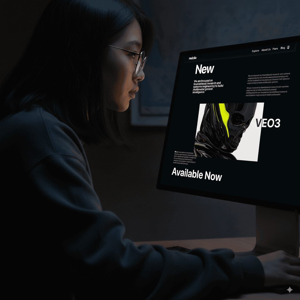 Student using AI tools